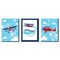 Big Dot of Happiness Taking Flight - Airplane - Vintage Plane Baby Boy Wall Art and Kids Room Decor - Gift Ideas - 7.5 x 10 inches - Set of 3 Prints